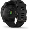 Часы GARMIN FENIX 7X SAPPHIRE SOLAR CARBON GRAY DLC TITANIUM WITH BLACK BAND 11153
